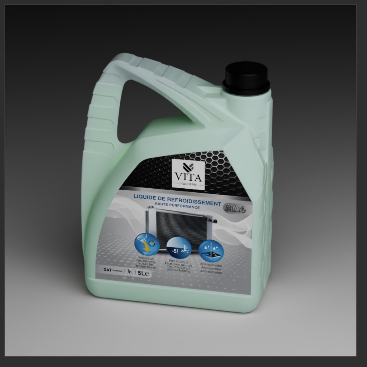 VITA Industrie – Liquide de Refroidissement Silver - 5L